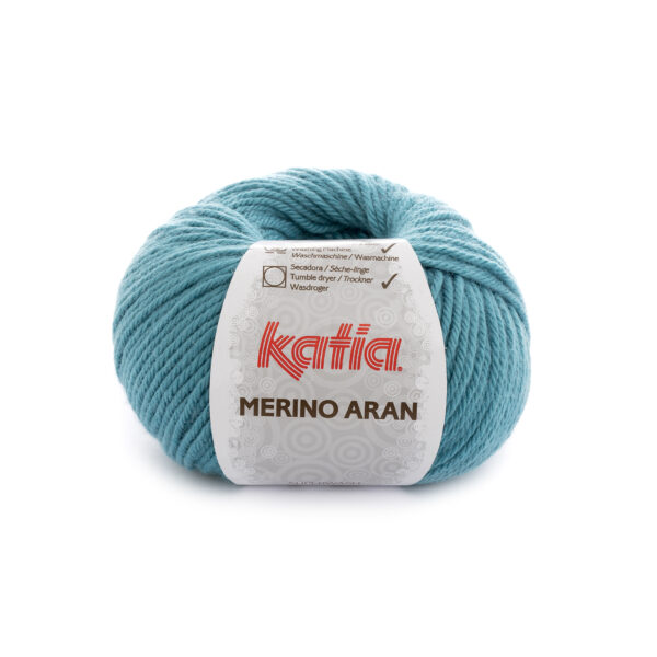 Merino Aran Turquoise