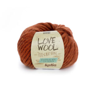 love wool medium oranje