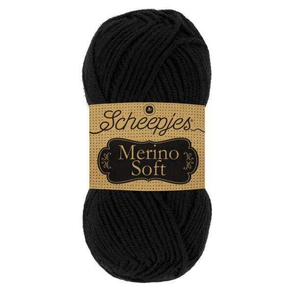Merino Soft zwart